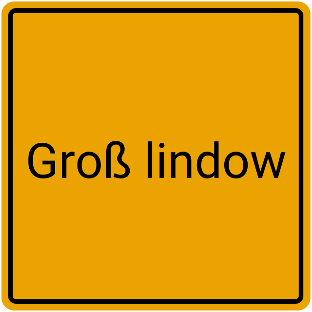 Meldebestätigung Groß Lindow